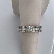 CERTIFIED 14K WHITE GOLD DIAMOND ENGAGEMENT RING