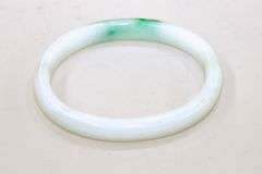 Type A Fine Burmese Jadeite Bangle