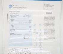 Platinum Ritani Diamond Engagement Ring