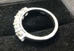 ADORABLE 14K WHITE GOLD WEDDING BAND