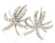 New 0.48ctw Diamond Spray Stud Earrings in 14K