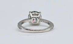 Gorgeous 2.75 Ct Color Change Lab Created Alexandrite Ring