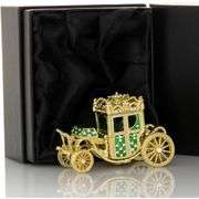 24k Gold Plated Fabergé Style Chariot
