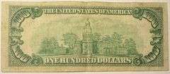 $100 National 1929 Series Chicago National Note