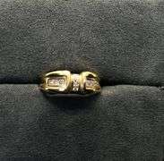 MEN’S 14K YELLOW GOLD NATURAL DIAMOND WEDDING BAND