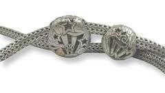 John Hardy Pave Diamond Slider Necklace