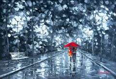 UNIQUE AND BEAUTIFUL PAINTING ON CANVAS