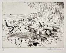 Highly Collectible LeRoy Neiman Signed Etching 1980