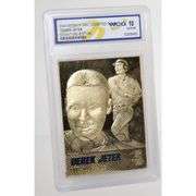 Limited Edition Derek Jeter NY Yankees 24K Gold Card Mint 10