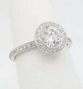 Platinum Ritani Diamond Engagement Ring
