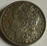 1901 O Slider Morgan Dollar