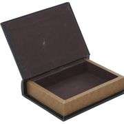 Set of 3 Book Style Wooden Boxes