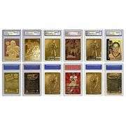 Tom Brady Super Lot of 6 Officially Licensed Cards Mint 10