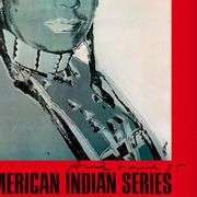 The American Indian Series (Red) by Warhol (1928-1987)