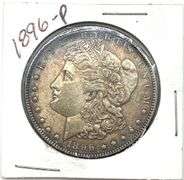 Highly Toned  1896-P Morgan Silver Dollar
