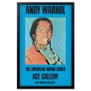 The American Indian Series (Blue) by Warhol (1928-1987)