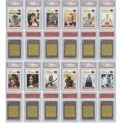 1977 Design Star Wars Complete Set All 12 Graded MINT 10