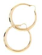 10kt Yellow gold hoop earrings