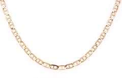 18kt Yellow gold Gucci style link chain necklace