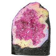 Natural Rose Red Quartz Geode