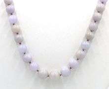 Amethyst beaded necklace