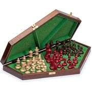 Three-Player Wooden Chess Set