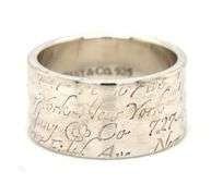 Tiffany & Co wide note band
