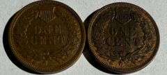 1880 1891 Near Unc Indian Cents