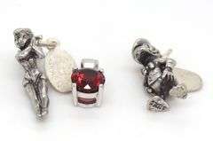 Group lot of 3 Disney charms