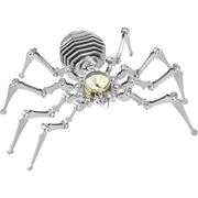 etal Spider Clock Sculpture