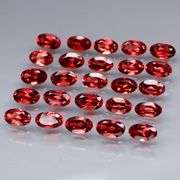 Premium 7.42ct real Padparadscha Mozambique Garnet set!