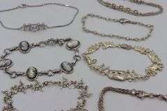 Group lot of Vintage 925 sterling silver earrings