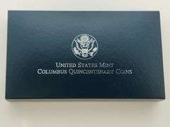 1992 Set Columbus Quincentenary, 2 Coins PR