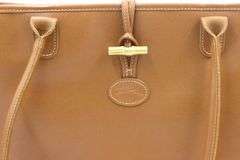 Longchamp Brown Leather Tote