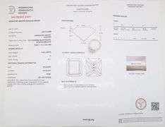 Stunning IGI Certified 3.76CTW Radiant Cut Diamond Ring