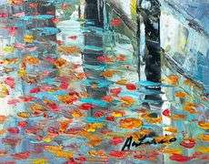 UNIQUE AND BEAUTIFUL PAINTING ON CANVAS