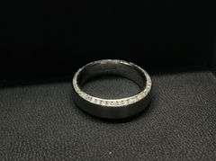 14K WHITE GOLD MEN’S WEDDING BAND