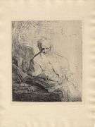Rare Rembrandt Van Rijn St. Paul Heliogravure 1883