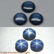 Stunning 2.85ct royal blue Star Sapphire set