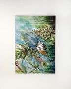 Farah Saeidi "Birds"  Original Watercolor