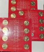 2009 - 2011 US Uncirculated Presidential Dollar Sets