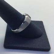 14K WHITE GOLD MEN’S WEDDING BAND