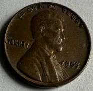 Scarce1955 Double Die Lincoln