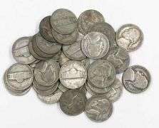 40 Silver WW11 War Nickels
