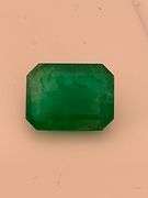 CERTIFIED 7.67 CARAT NATURAL GREEN EMERALD