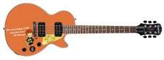 Ed Sheeran Signed Custom 1/1 Epiphone "The Worst Things" Graphics Guitar ACOA