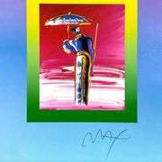 Sage with Umbrella and Cane on Blends by Peter Max
