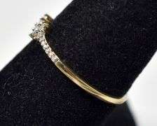 Mesmerizing Diamond Ring in 10K Yellow Gold