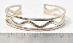Cuff Bracelet in Sterling Silver