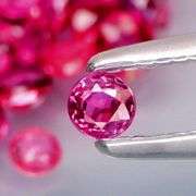 Superb 4.88ct violet red Ruby set -UNTREATED!!!